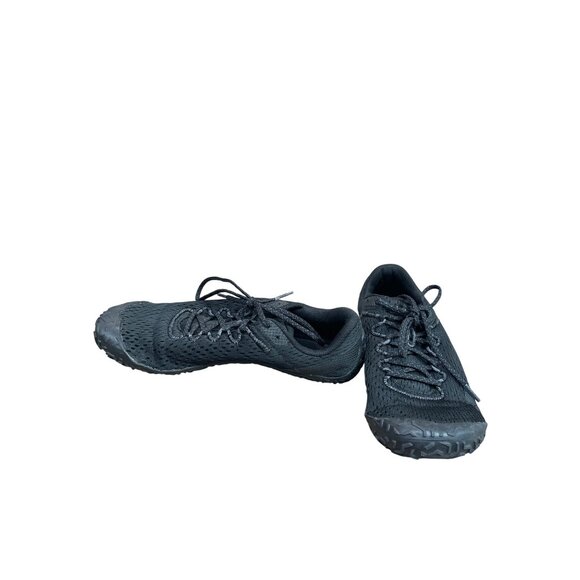 Merrell Vapor Glove 6 Vibram womans black mesh Trail Running sneakers Sz 9 - Picture 2 of 15